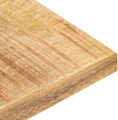 vidaXL Solid Wood Mango Table Top Indoor Dining Room Kitchen Restaurant Dinner Replacement Table Top Home Furniture Table Accessory