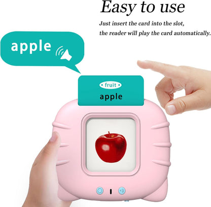Startcan Toddler Learning Toys for 2 3 4 5 Year Old Girls, Autism Sensory Toys for Autistic Children, Speech Therapy Toys, 112 Cards - 224 Sight Words Talking Flash Cards