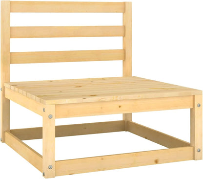 Homgoday Set Salotto Giardino 12pz Cuscini Antracite Legno Massello Pino, Salotto da Giardino Salottino, Lettini Prendisole, Divano Letto Mobili, Lettini da Giardino per Balcone Esterno