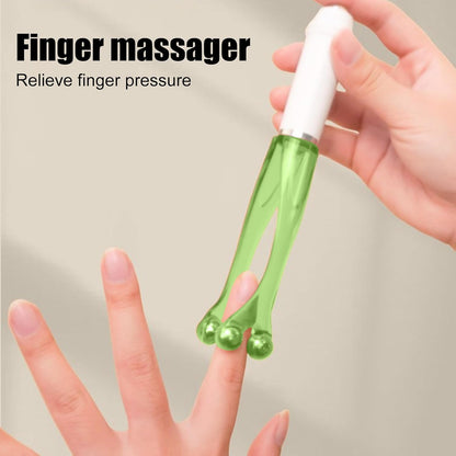 Massaggiatore A Rullo Per Dita - Strumento Di Massaggio A Pressione Digitale | Bastone Massaggiarullo Manuale Per Pollici Per Rilassamento Muscolare Da Casa, Stress, Sport, Palestra, Viaggi E Uso