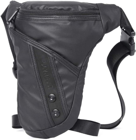 Hebetag Outdoor Motorcycle Bike Drop Leg Bag for Men Women Thigh Waist Fanny Pack Mens Multi-Function Outdoors Travel Sports Riding Cycling Fishing Camping Hiking