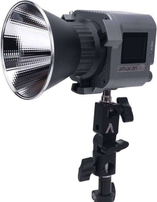 Aputure Amaran COB 60d-S LED Continuous Video Light, 60W Bowens Mount Light, Illumination up to 45000lux @ 1m, APP Control Point-Source Portable Light for Portrait,Studio,Interview and Filming