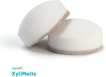 OraCoat XyliMelts 40 Adhesive Pads Against Caries and Oral Dryness - Mild Mint