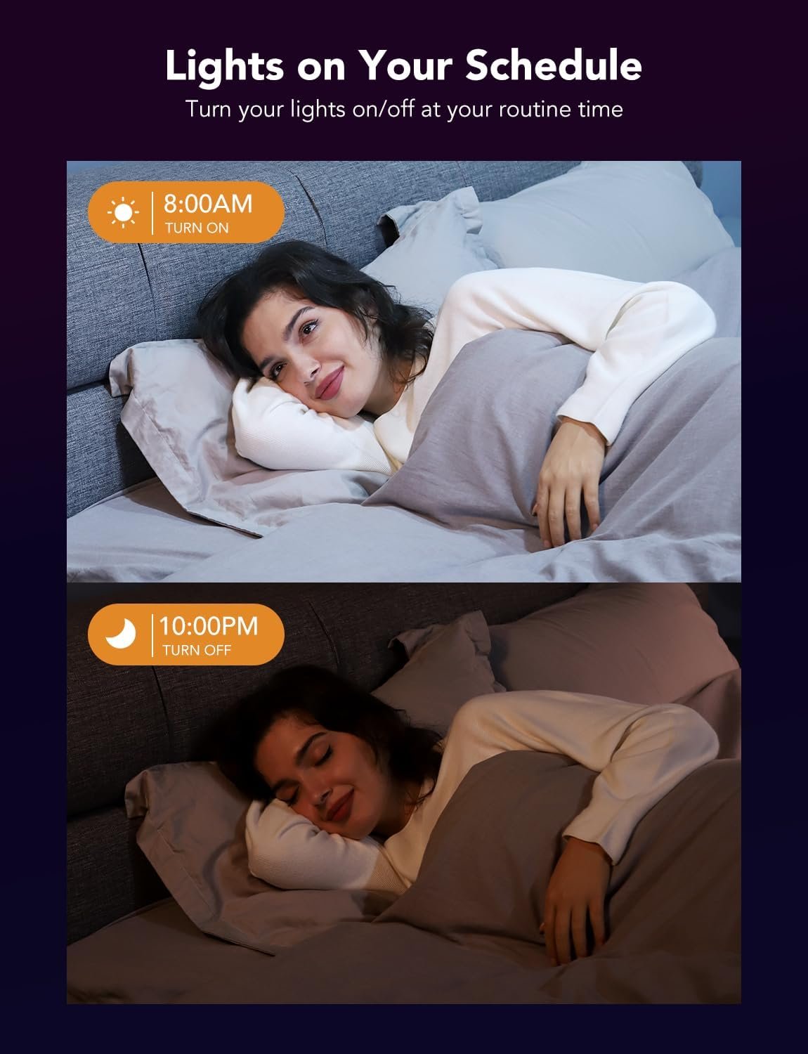 Govee 4 Inch Smart Recessed Pot Lights, Wi-Fi & Bluetooth RGBWW Dimmable LED Downlights, 16 Million DIY Colors LED Recessed Lighting with Junction Box for Party, 850 Lumen 11W, 4 Pack