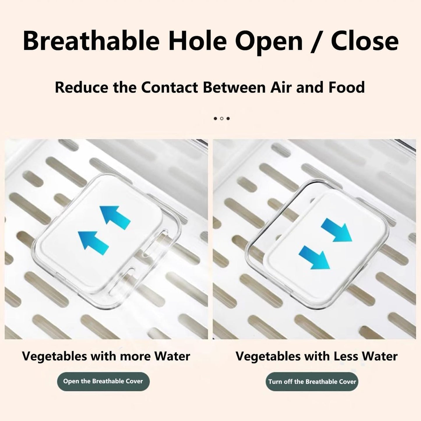 Diskary Fridge Organizers, Stackable Kitchen Organizers and Storage, Fridge Organizers and Storage, Reusable Food Containersin Home Kitchen, Barbecue Shop, Restaurant, BPA-Free