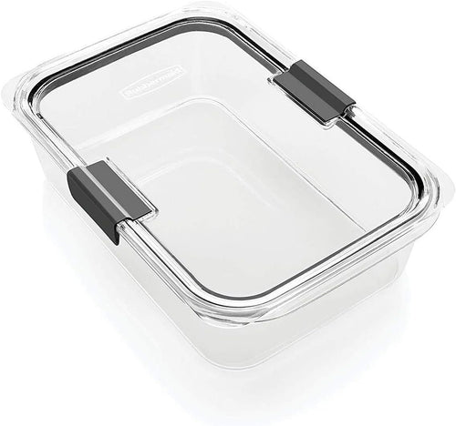 Rubbermaid Brilliance Large Food Storage Container | BPA-Free Airtight Food Storage Container | 2.3 L (9.6 Cup)