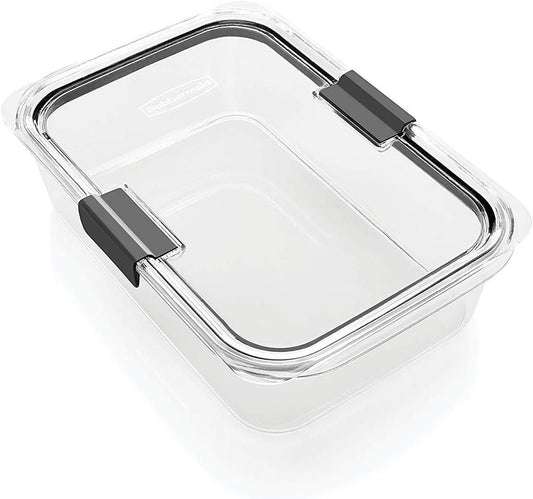 Rubbermaid Brilliance Large Food Storage Container | BPA-Free Airtight Food Storage Container | 2.3 L (9.6 Cup)