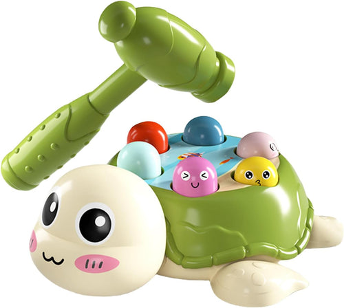 Nuyhgtr Mole Game, Turtle Educational Pounding Toys, Developmental Interactive Learning, Cute Mole Games, Ideal for Kids, Boys And Girls, Play Activity 7.68x6.3x2.72 inch