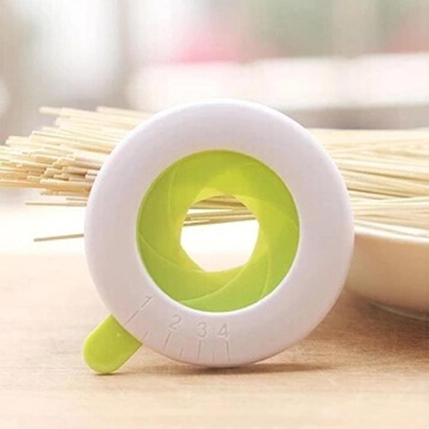 Pasta Measuring Tool, Adjustable Spaghetti Measuring Device, Pasta Portion Control Gadgets for Kitchen, 1-4 Portions, Measuring Tool for Ordinary Noodles Pochy