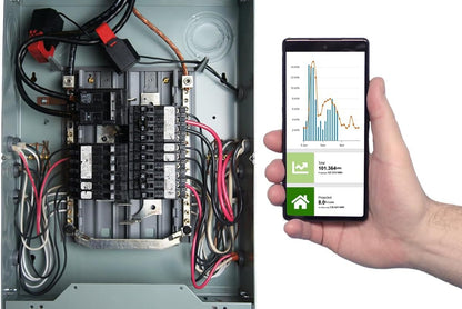 Eyedro Home Energy Monitor - Solar Energy/Net Metering - Save on Electricity - Track Power Use - Bills & Reports -Real-Time Electricity Data & History - EYEDRO-Home Ethernet or WiFi Connect (2.4 GHz)