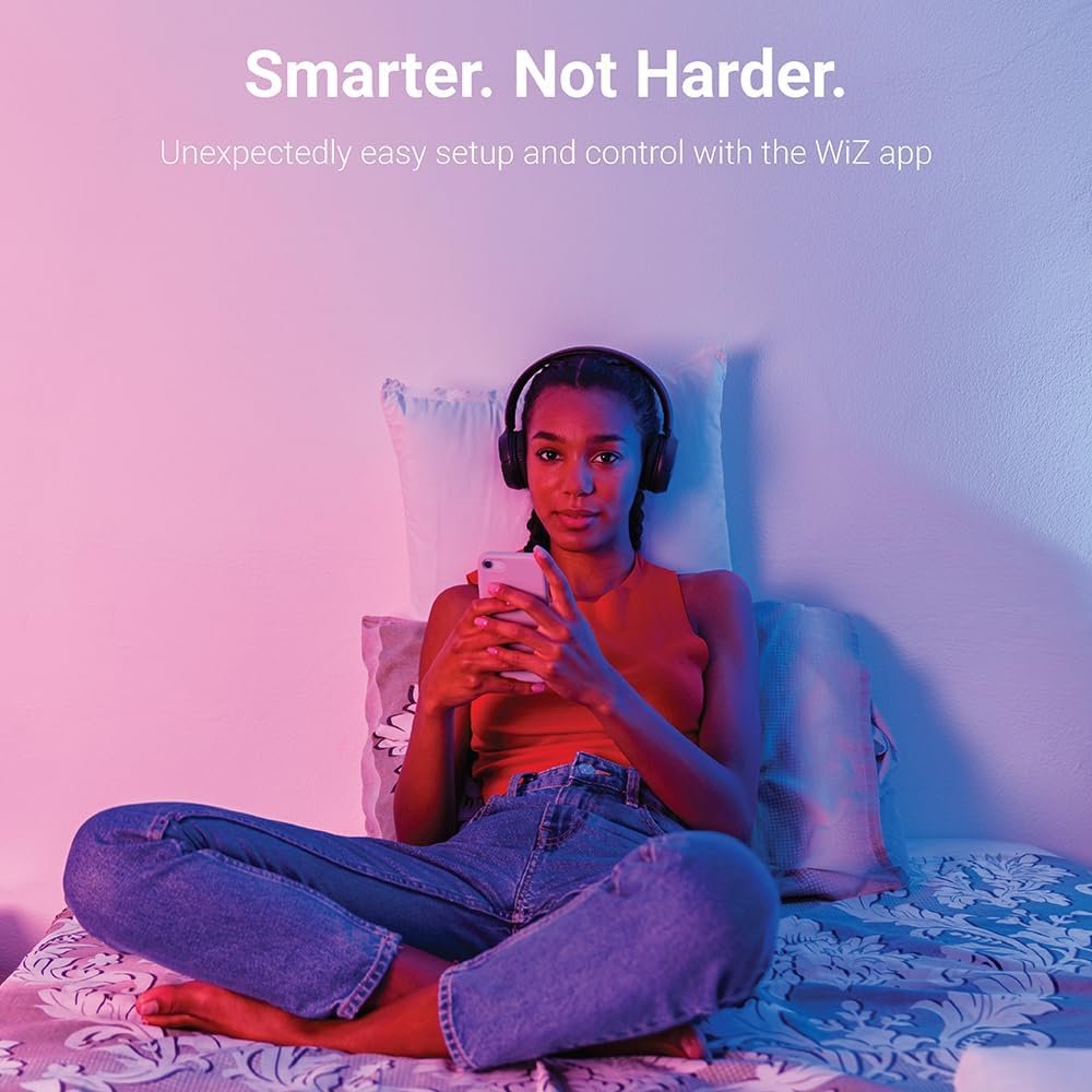 HALO 4" Smart Wi-Fi® Recessed LED Light Powered by WiZ Pro, Dimmable Full Color w/SpaceSense® Motion, Smart Home Ready - RL4069WZRGBWWHR