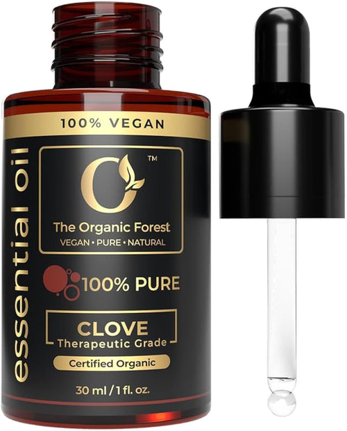100% Pure & Natural Clove Oil for Hair Care, Oral Care, Aromatherapy and Resistant Support | Strong, Spicy Aroma | Clove Essential Oil Diffuser