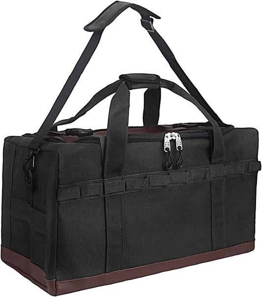 Camping Organizer, Kitchen Storage, 29.53x15.75x15.75 inches, Portable Gear Bag, Heavy-Duty Large Capacity Sack, Canvas Polyester, for Survival Adventure Hunting Utility, Travel