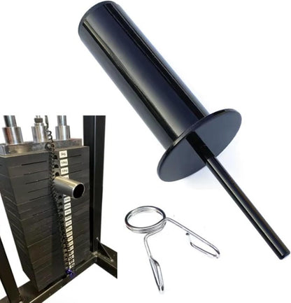 Weight Stack Extender Pin | Loading Pin Weight Stack Extender | Barbell Plate Add, Home Gym Accessories, Replacement Parts for Weightlifting & Strength Training
