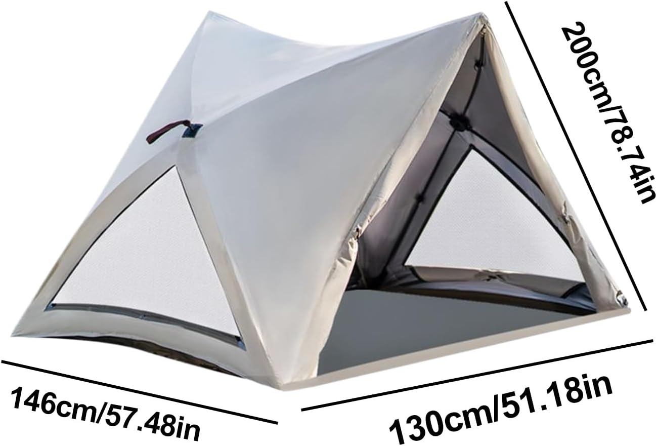Tents For Camping, Waterproof Beach Tent, Foldable Shelter For 3-4 Person Use, Family Pop-Up Tent, Automatic Setup Outdoor Gear, Portable Travel Equipment, Hiking Camping Essentials For Adventure