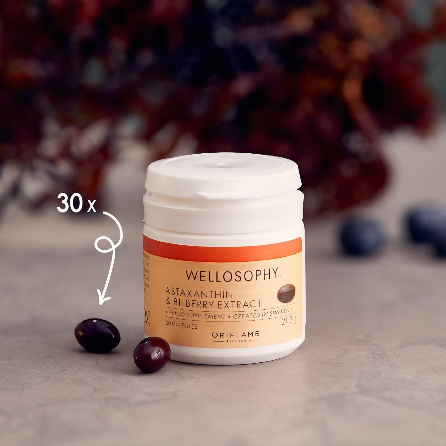 Oriflame Wellness Astaxanthin & Bilberry Extract