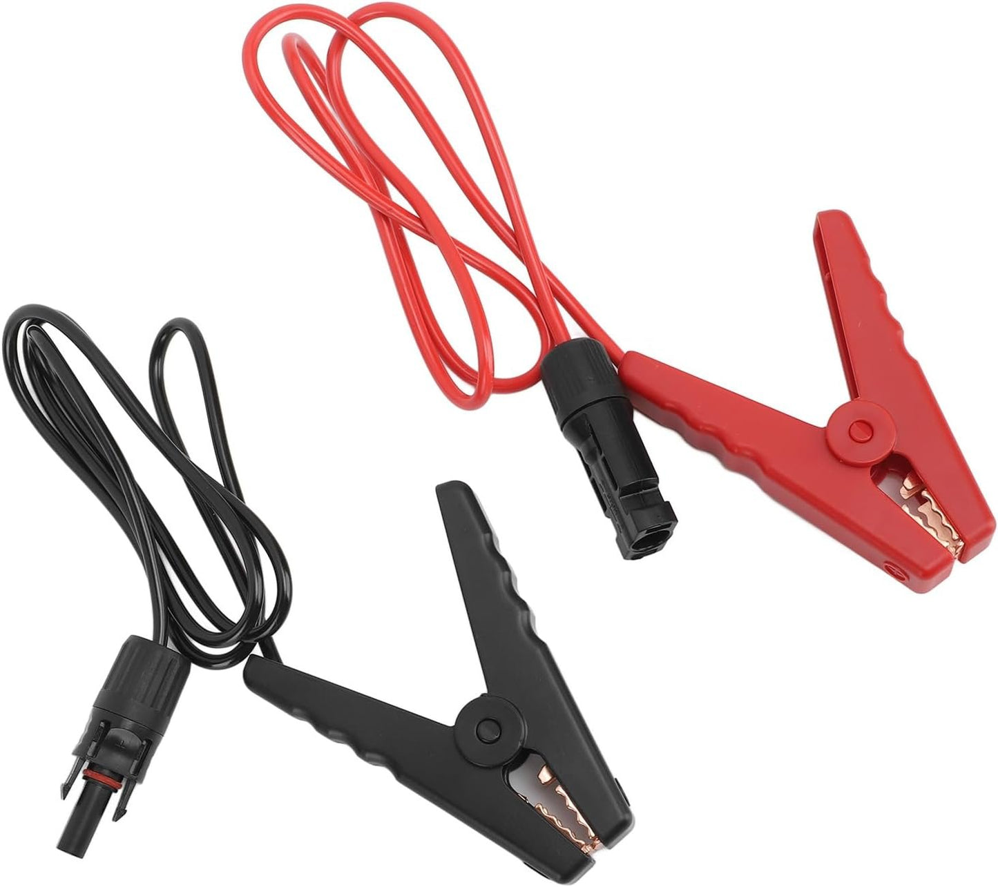 Solar Power Battery Clamp/Holder Conversion, ABS Design, Quick Installation, Leakage, Wide Compatibility with Solar Panel for Battery Charger Clamp Extension Cable