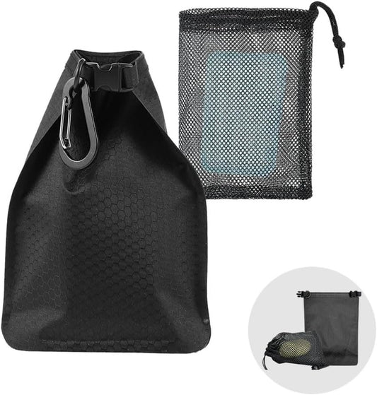 Travel Soap Bag - Waterproof, Leakproof Travel Soap Case,Quick Dry Bar Soap Pouch Travel Soap Container with Hanging Mesh Bag Shampoo Bars & Conditioner Bars, Gifts for Travel Camping Enthusiasts