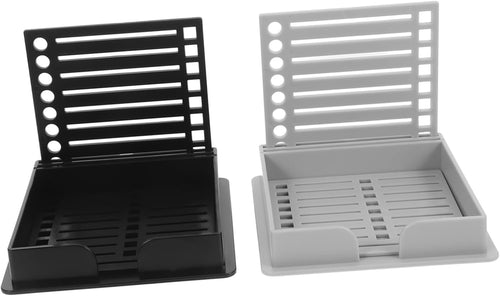 AGFELO 2pcs Holder and Dispenser for Desk Organization for Teachers and Office Use Storage Rack for Labels