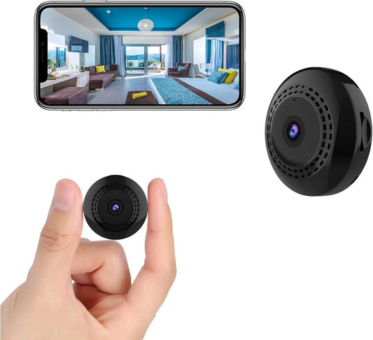 PAISLEYS Security Camera, WiFi Indoor Camera, Cloud and SD Storage, Clear Night Vision, Real Time Recording Security Wireless Surveillance