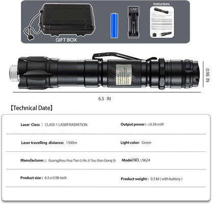 Long Range Tactical Rechargeable Bright Flashlight for Night Astronomy Outdoor Camping Hiking for Indoor Outdoor