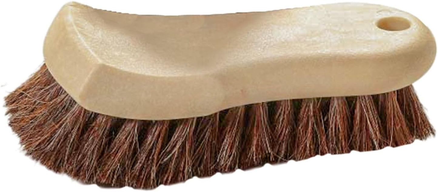Horse Hair Detailing Brush, Long Bristle Cleaning Tool, Car Interior Applicator, Soft Multifunctional Brush, Gentle on Surfaces, Made of Horsehair Material, 6.3x2.56x1.77in