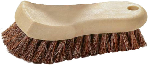 Horse Hair Detailing Brush, Long Bristle Cleaning Tool, Car Interior Applicator, Soft Multifunctional Brush, Gentle on Surfaces, Made of Horsehair Material, 6.3x2.56x1.77in