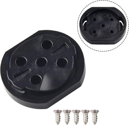 Bike Adapter Base, Computer Bracket and Stopwatch, Plastic Male Mount, Replacement Parts for Garmin (Repair)