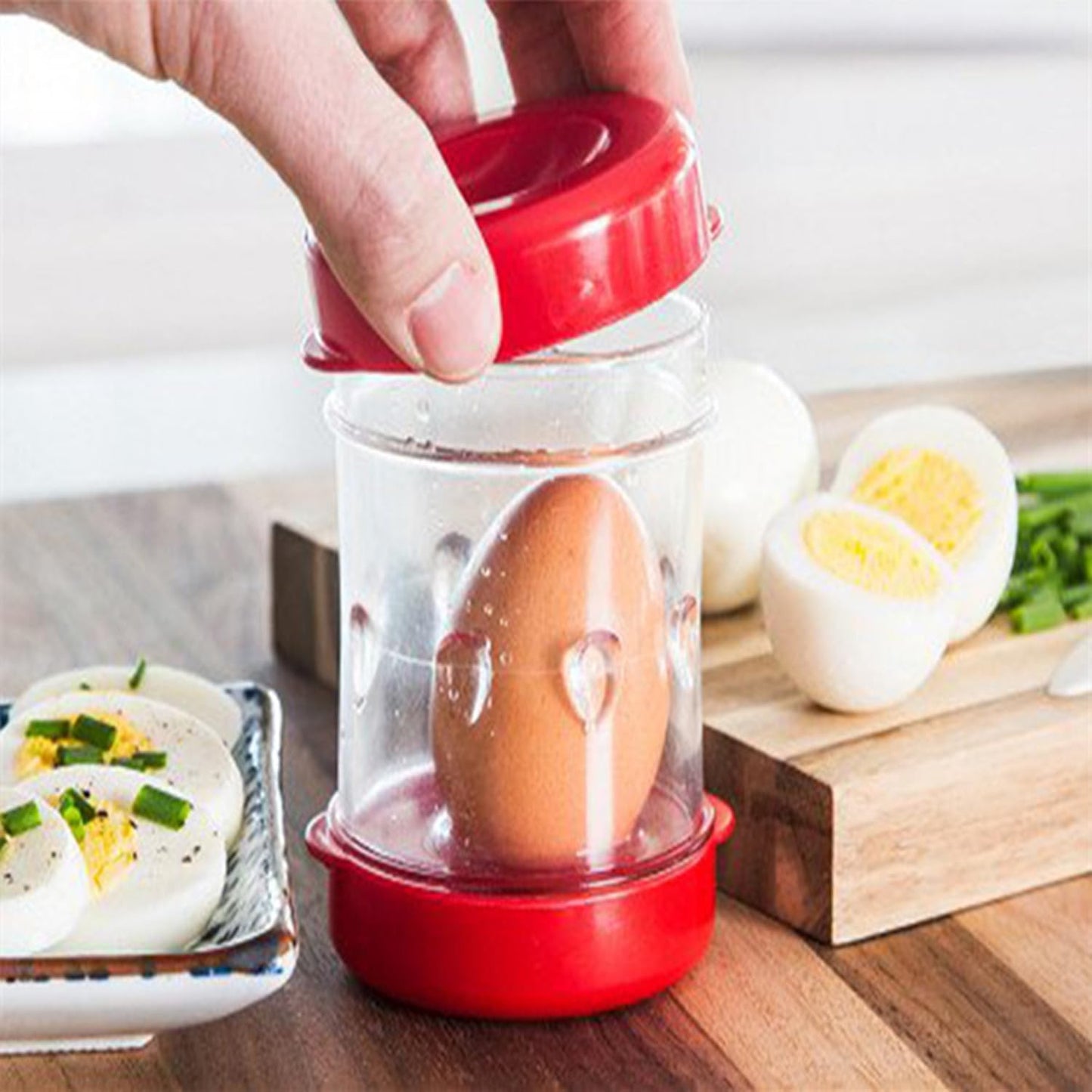 2pcs Boiled Egg Peeler Manually Boiled Egg Peeler, Egg Cracking Tool, Kitchen Gadgets Tools Egg Peeler