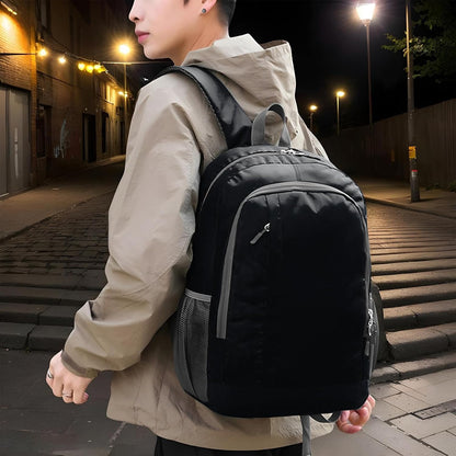 Pzuryhg Daypack Hiking Backpack, Hiking Bag Foldable Backpack, Large, Polyester, 30L Waterproof Lightweight Bags, Outdoor Gear for Men, Women, Camping, Cycling, Sports, 30 x 15 x 46 cm