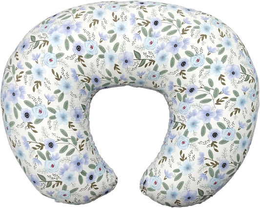 x-vesolje Nursing Pillow, Breastfeeding Pillows with Standard Size Removable Cover, Breast Feeding Pillow with Breathable Filling, Ergonomic Nursing Essentials for Bottle and Breastfeeding- Leaves…