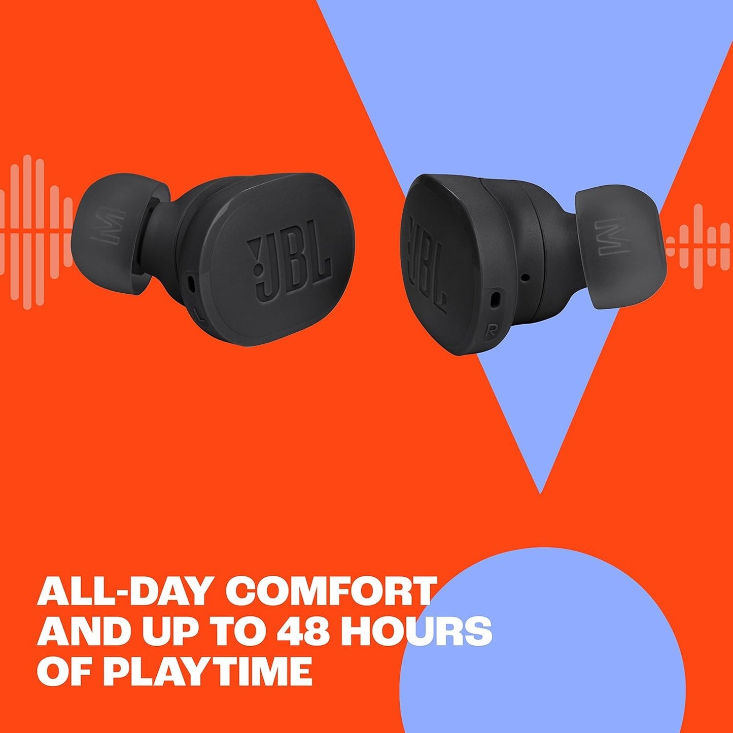 JBL Tune Buds - True Wireless Noise Cancelling Earbuds (Black)