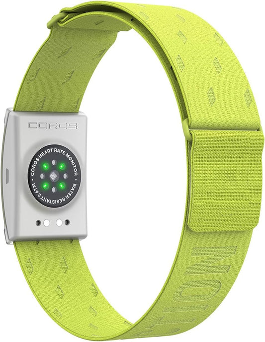 COROS Heart Rate Monitor, Comfort, Easy to wear, Auto-wear Detection, Advanced Sensor, Precise Data, Bluetooth, 38 Hours Battery Life, Compatible with up to 3 Connections, for Run and Bike-Grey