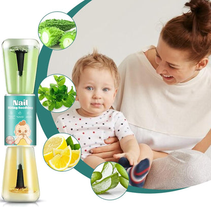 Nail Biting Polish, Natural Stopper for Kids, Thumb Sucking Deterring Formula, 10ml Effective & Safe Solution for Toddler Children, Fingernail Care Manicure Tools