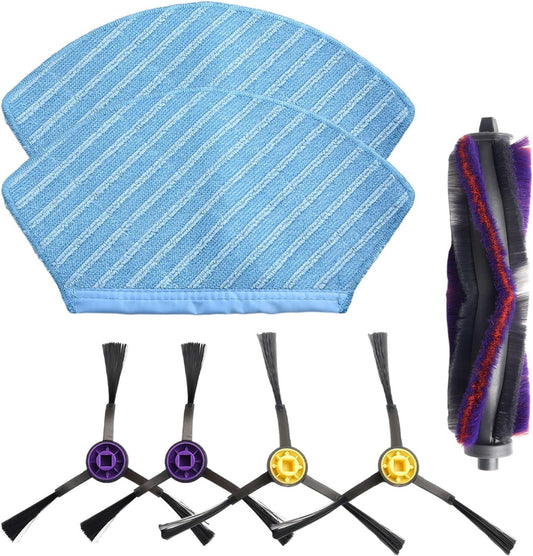 Robot Cleaning Essentials compatibile con il set di spazzole Fakir Robert 770 e lavapavimenti lavabili in lavatrice