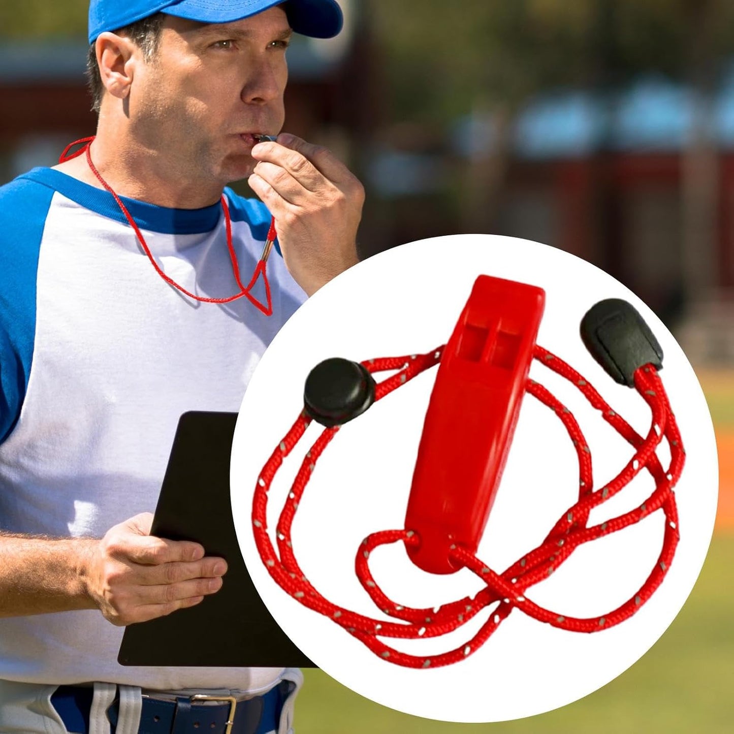 Outdoor Safety Whistle | High-Decibel Camping Whistle with Lanyard - Waterproof Camping Gear, Dog Training Accessories for Walking