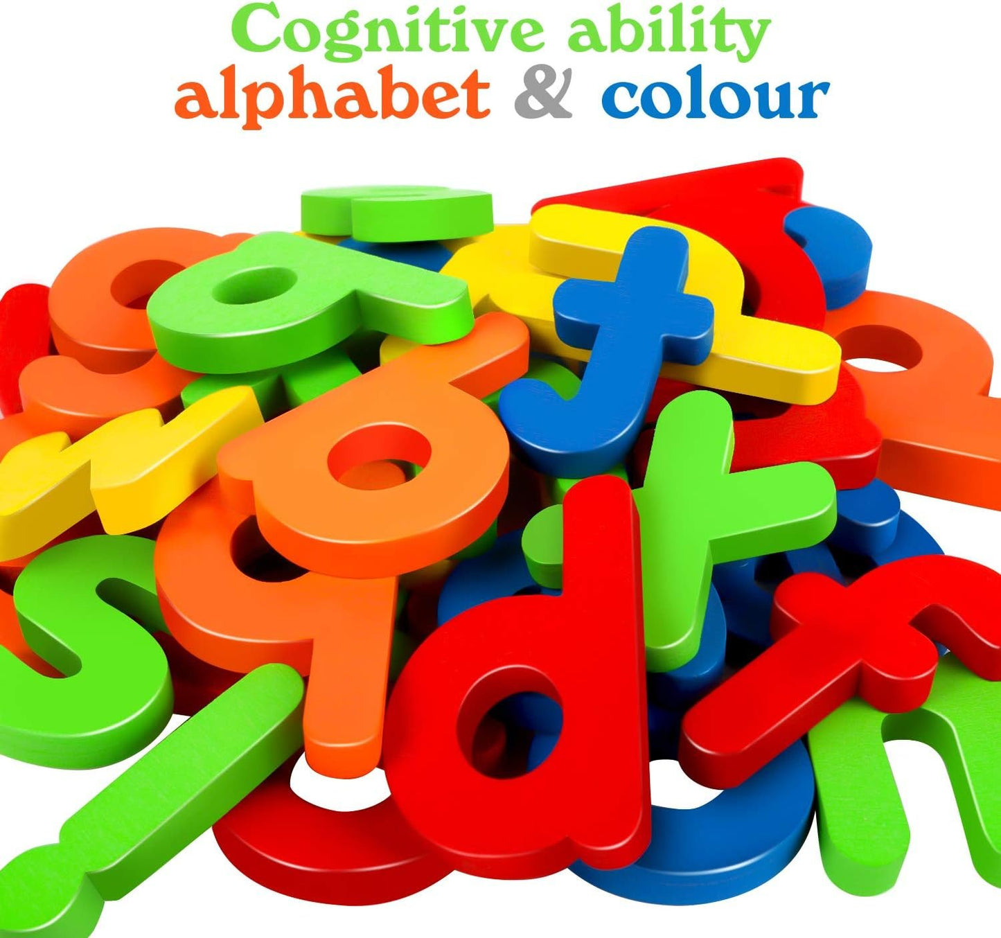 SpringFlower See & Spell Learning Educational Toys for 3 4 5 6 Years Old Boys and Girls, Preschool Learning Activities, Montessori Matching Letter Puzzle Game,CVC Word Builders for Kids,80PCS