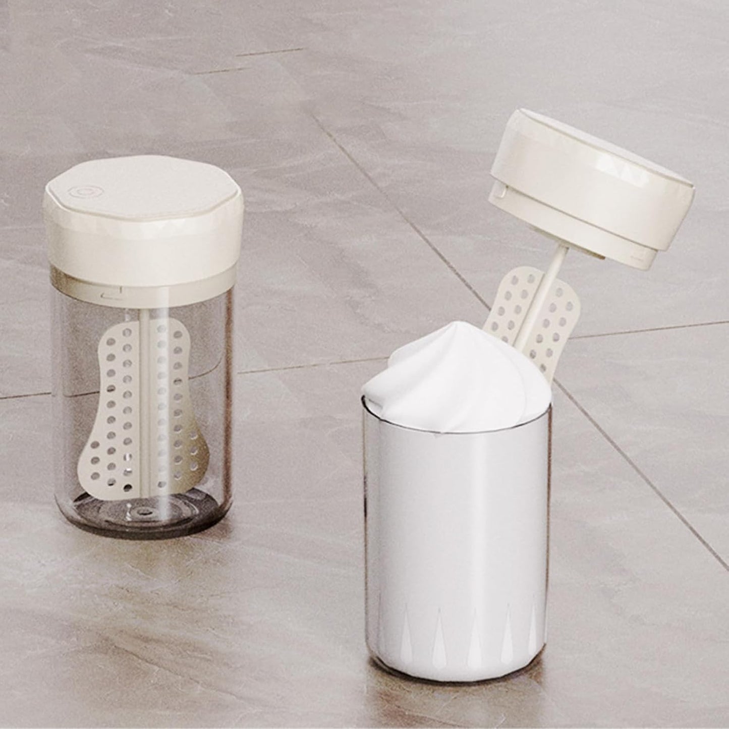Automatic Soap Dispenser Foam, Puppy Dispenser, Pet Bathing, Multi-Purpose Kitchen Cleaner Frother, Touchless for Toilet Cleaning, Grooming Shower Gel Foamer, Easy Refill