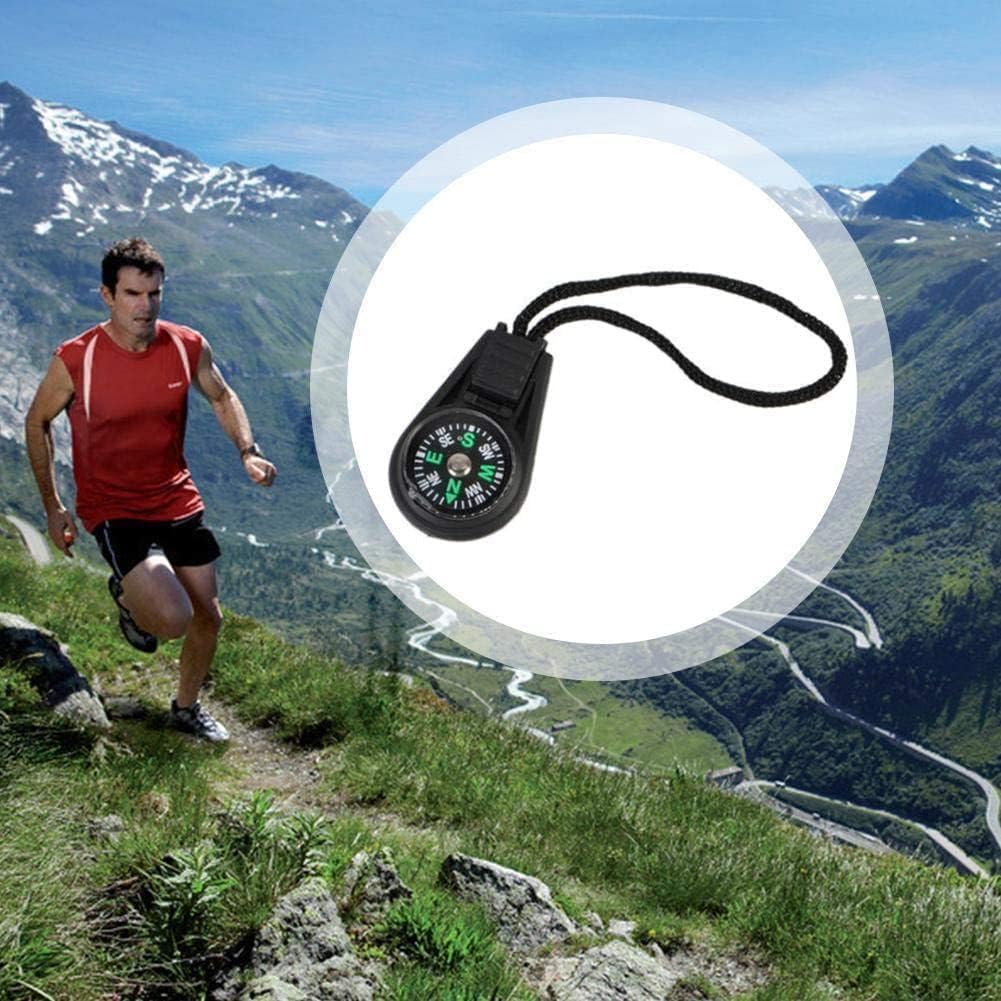 Mini Survival Compass Outdoor Camping Hiking Pocket Riding Carabiner Equipment Climbin Tool 1PC Navigator Camping Adventure