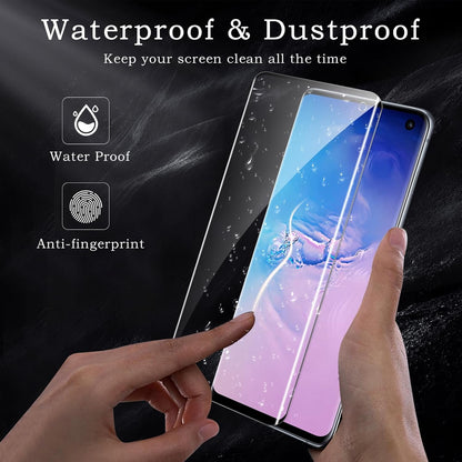 Screen Protector for Samsung Galaxy S10, 3D Tempered Glass Film, Ultra HD 9H Hardness Case Friendly Anti Scratch Bubble Free Ultra Resistant Oil-Resistant Shatter Protection, 2-Pack