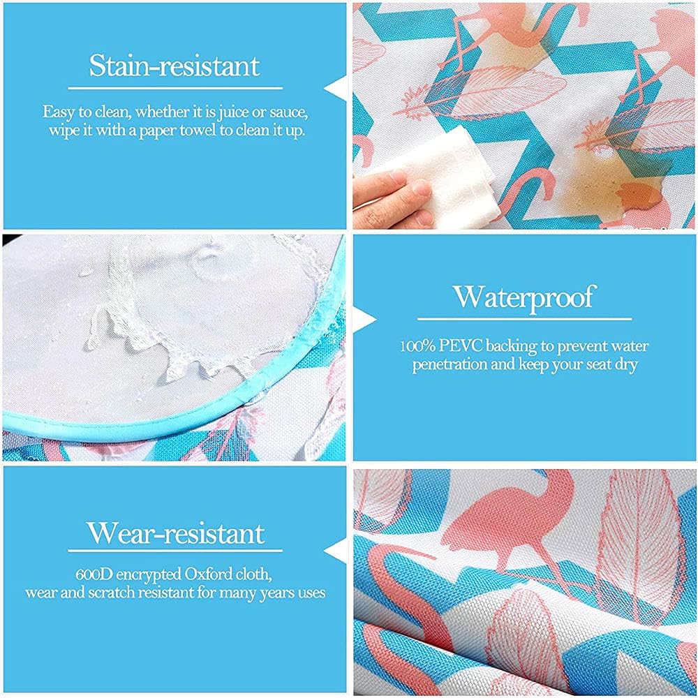 Outdoor & Picnic Blanket Beach Mat Extra Large Sand Proof and Waterproof Portable Beach Mat for Camping Hiking Festivals,145 * 200cm Foldable and Lightweight (Flamingo)