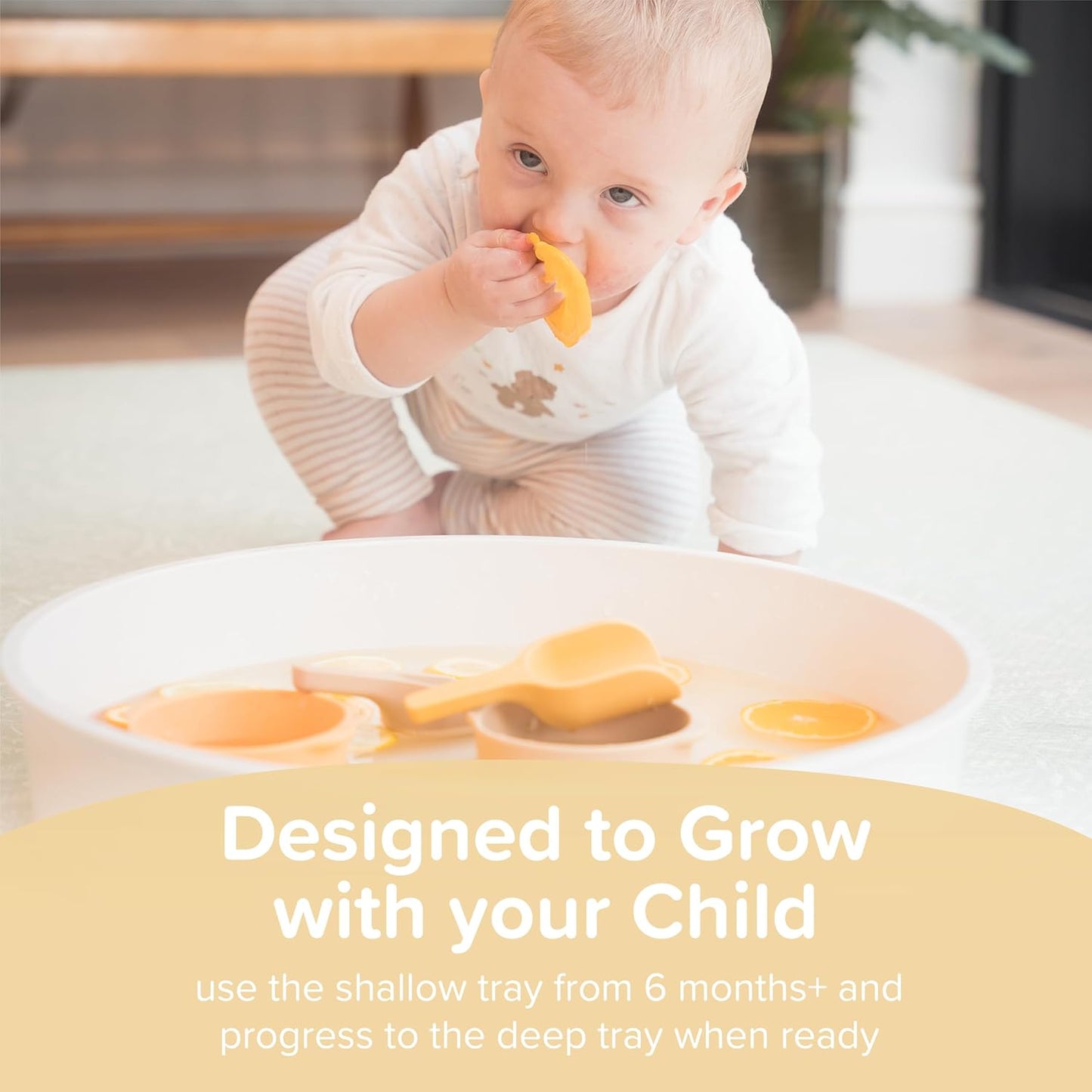 Inspire My Play - Tuff Tray with Lid - Montessori Toys for Toddlers - Learning & Education Toys - Developmental Sensory Toys for Disabled Children - Perfect for Water and Sand