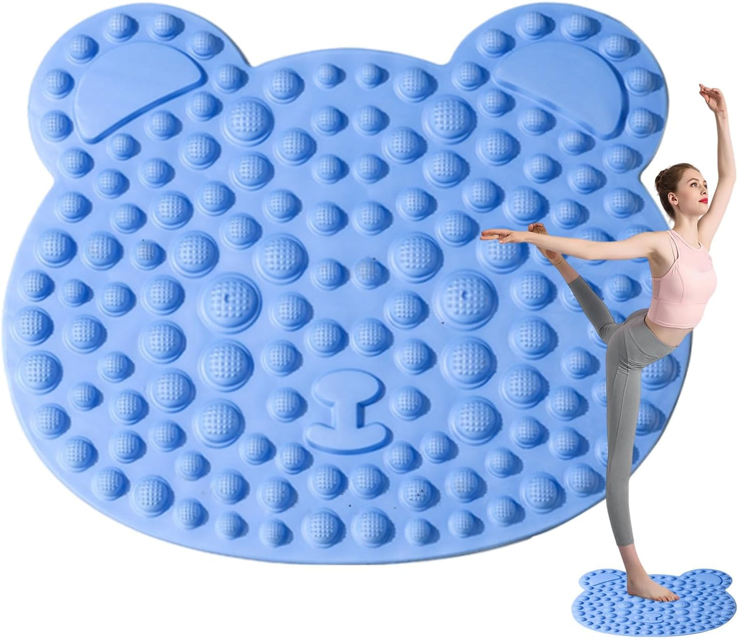 Foot Massage Pad - Portable Foot Massage Pad - Lightweight Ergonomic Health Products, Anti-Slip Massager Board for Home Studio Fitness Post-Workout Recovery