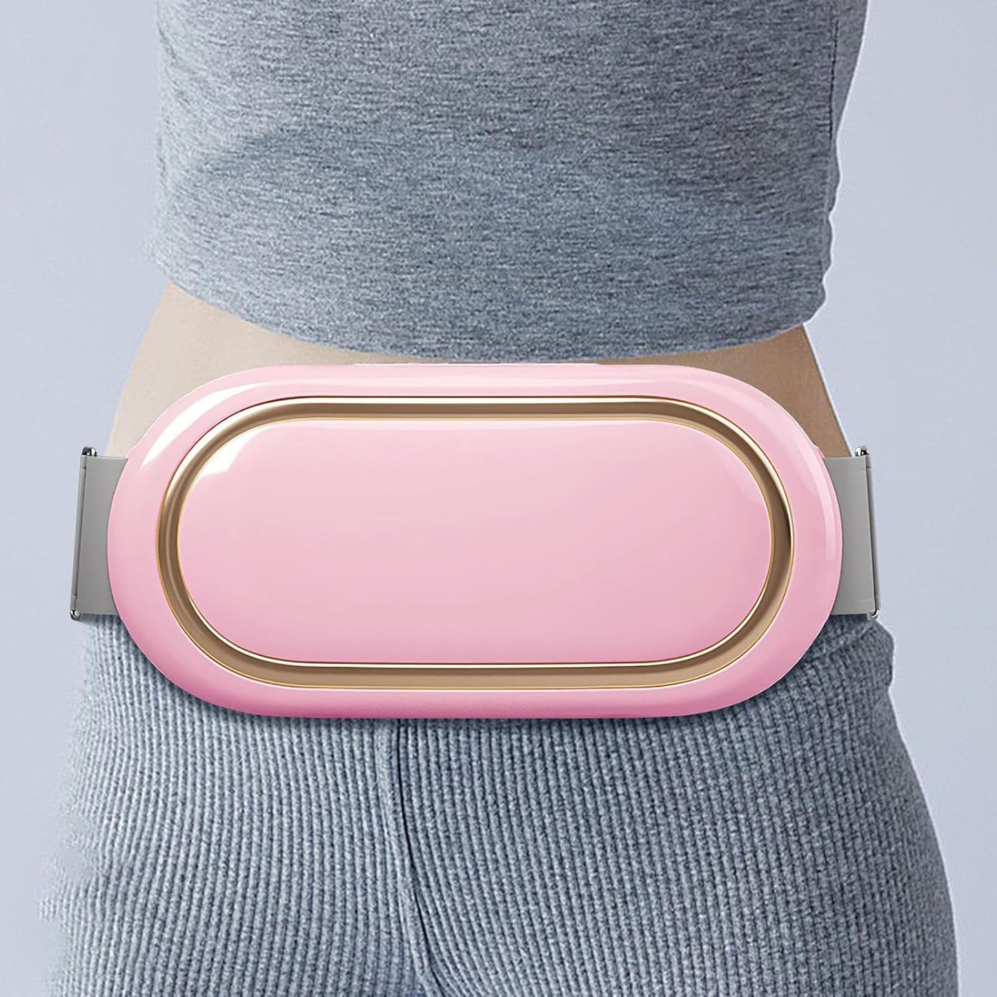 Fascia Snellente - Attrezzo Elettrico per Addominali - Cintura Massaggiante Portatile Senza Fili per Costruzione Muscolare Brucia Grassi Modellante e Rassodante