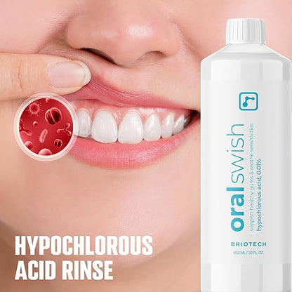 BRIOTECH Pure Hypochlorous Acid Oral Swish