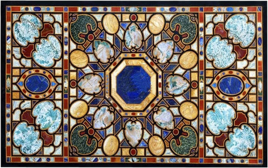 crafts look Marble Dining Table Top Handmade Pietra Dura Inlay Work Home Decor