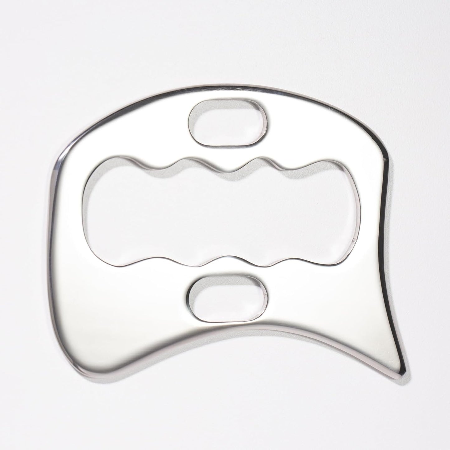NCCYOOT Gua sha Tool Stainless Steel gua sha-Set 4pcs -iastm Tool Gussha Massage Tool Muscle Scraping Tool for Soft Tissue Therapy and Reduce Arms,Back, Legs, Shoulder Muscle Pain(XGshan)