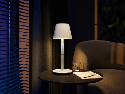 Philips Hue Go Smart Portable Table Lamp Downlight - White White & Colour Ambiance LED with Bluetooth. for Home Indoor Lighting