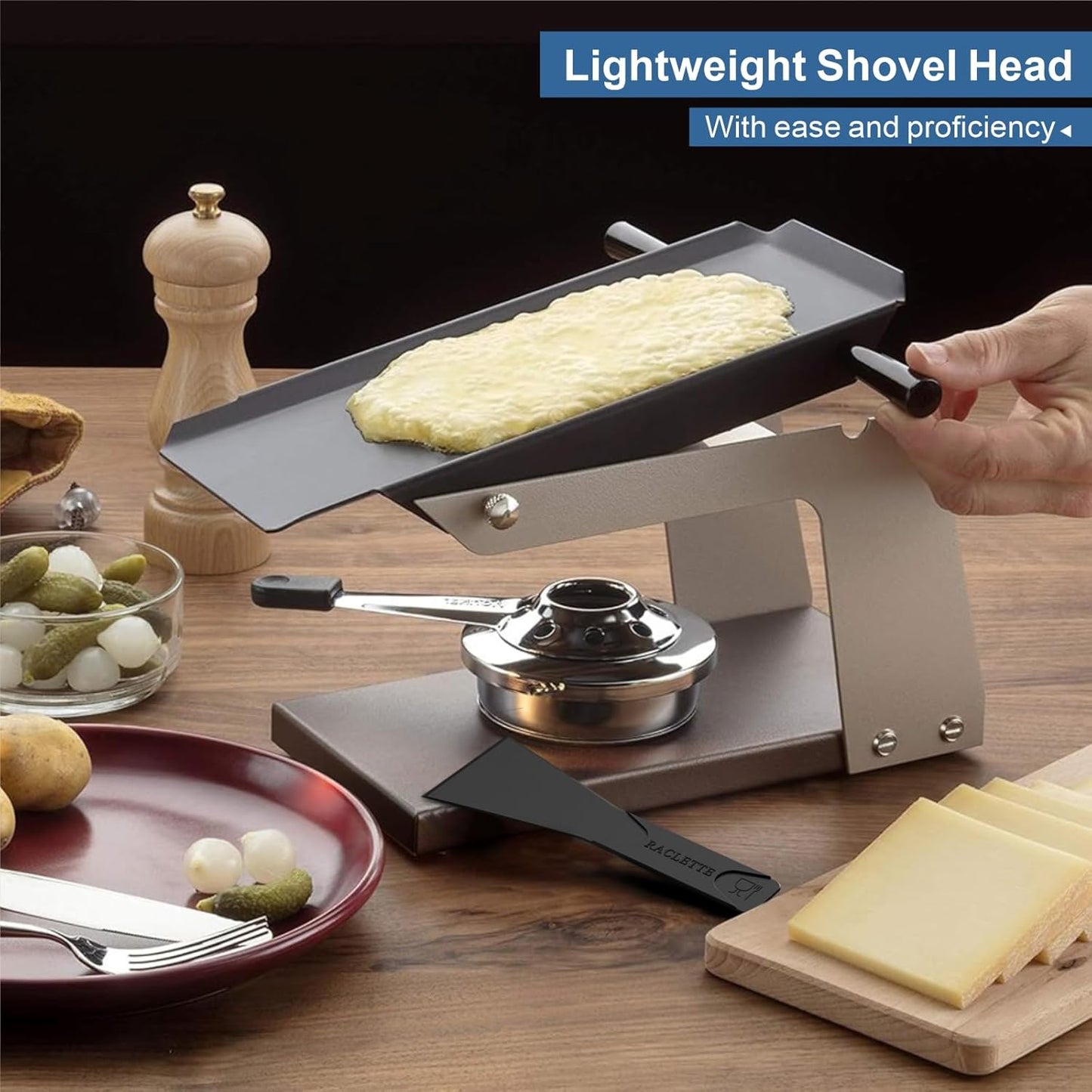 8 pcs Raclette Spatula for Non-Stick Pans, Baking Utensils Set, Nylon spatulas with Plastic Storage Box, 5.3 Inch Mini Spatula Scraper for Cheese, Pancake, Cooking, Baking, Kitchen Tools & Gadgets