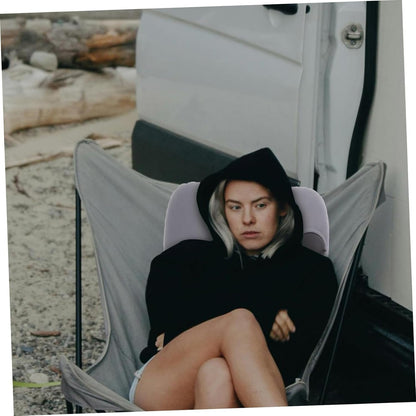 WESIEVYA Inflatable Travel Pillow for Camping Ergonomic Neck Support Cushion Easy Inflation for Portable Travel Essential